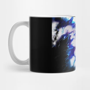 "Balance" Acrylic fluid art painting Mug